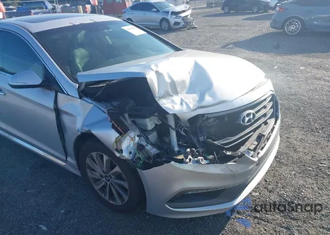 2016 Hyundai Sonata Sport from USA, damaged, VIN 5NPE34AFXGH377553